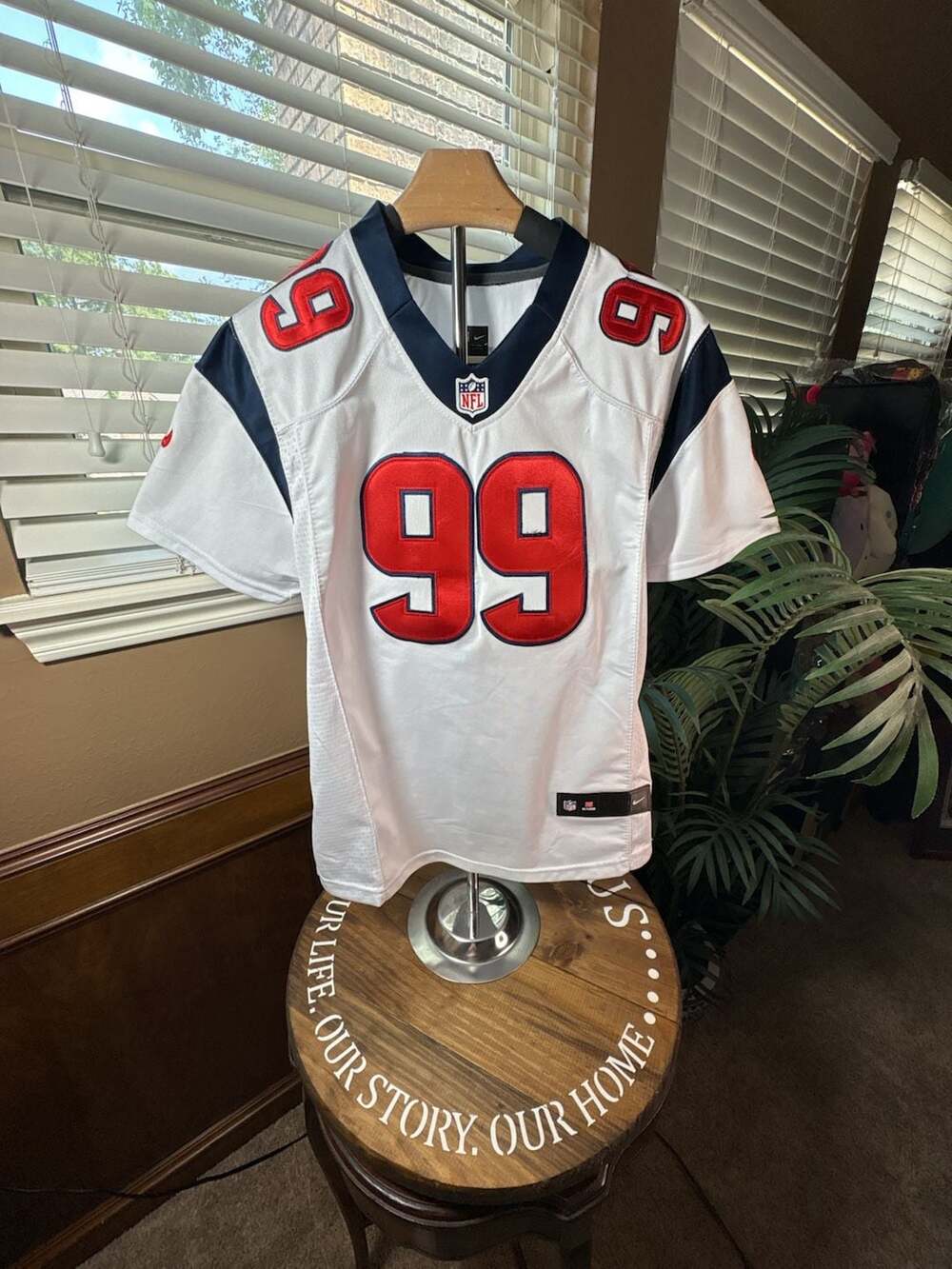 Houston Texans Football Jersey #99 J.J. Watt NFL Players / Nike - Womens Size M.